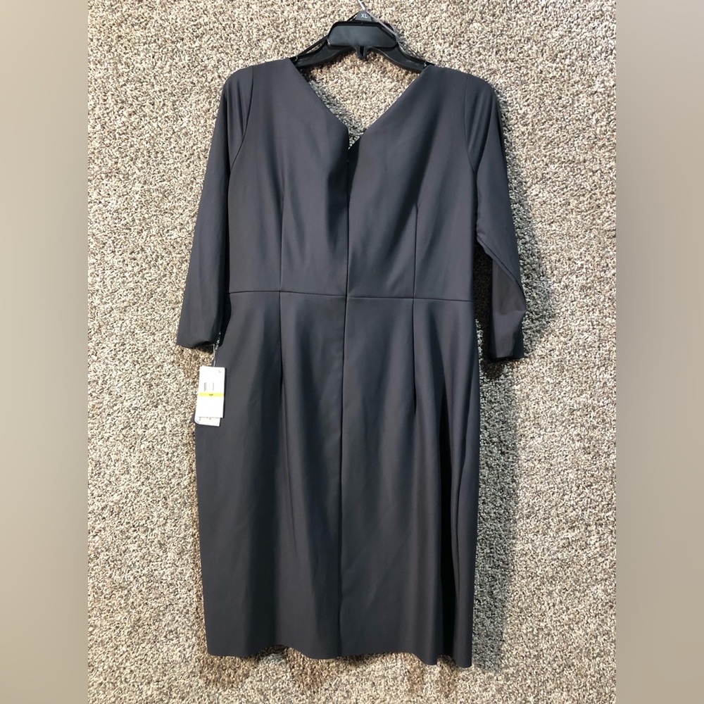 NWT Alex Evenings Slimming Short Sheath 3/4 Sleeve Dress Sz 14P - Picture 4 of 7